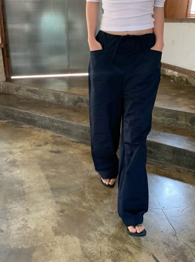 (予約) vegetable / Sand string pants 3color