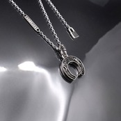 CELTIC HORSESHOE NECKLACE #1 with GODSIZE® I.D. TAG / ケルティックホースシュー#1 ネックレス ゴッドサイズ® I.D.タグ