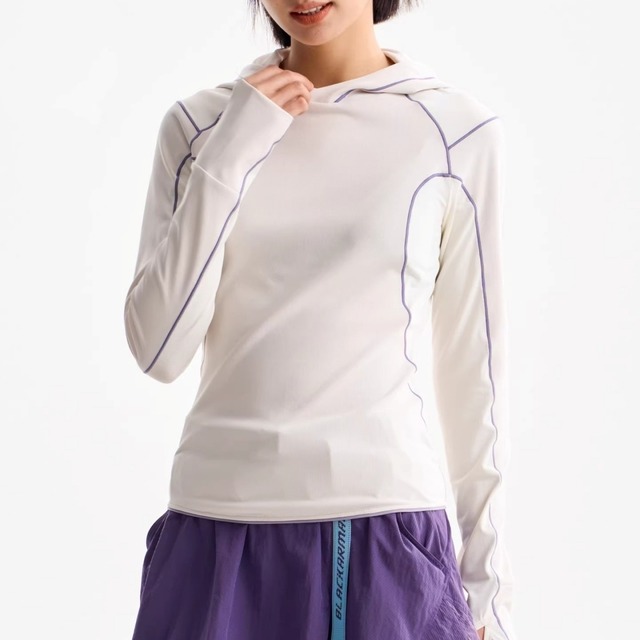 ミックスカラーフーディTシャツ C01152