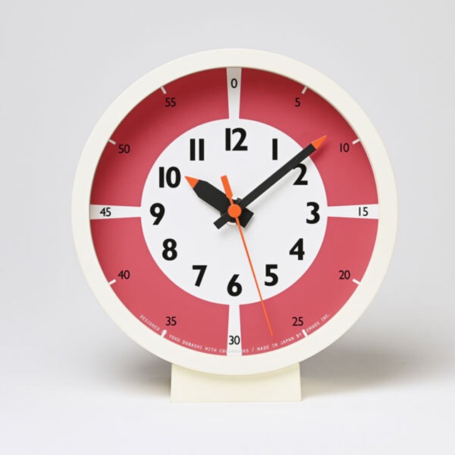 fun pun clock with color! for table (YD18-05) 置き時計