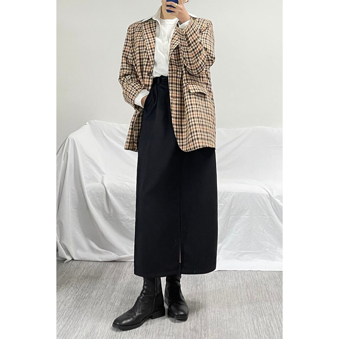 新品 サイドスリットロングスカート サイドスリットロングスカート R1240 | ReTenuto