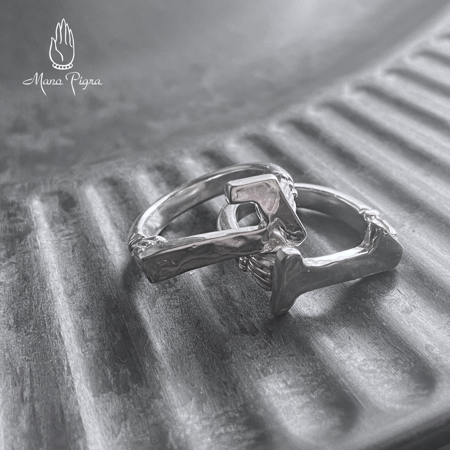 Numero Pinky Ring／数字7のピンキーリング／S | Mano Pigra