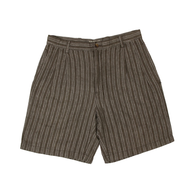 TraderBay 90sVintage CottonLinenStripeHalfPants