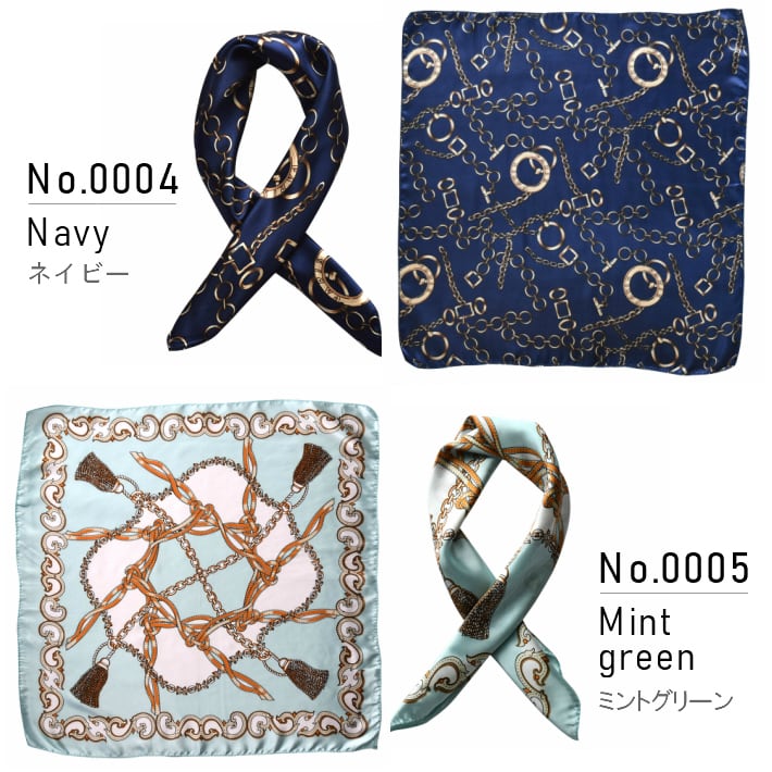 【新品未使用】ANTAN CREATIONS スカーフ 50×50CM ANTAN Creations(アンタン クリエーションズ) スカーフ 50×50cm