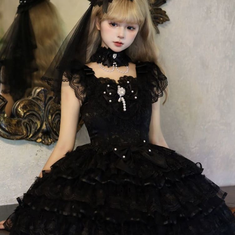 ゆめかわ♡全4カラー フロントハートロリィタJSK wanpi28