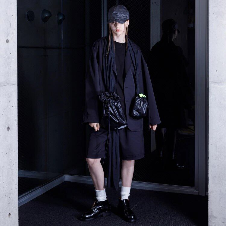 24SS】VOAAOV Relux Tech Chino Big Tailored Jacket (BLACK) VOJK-L22