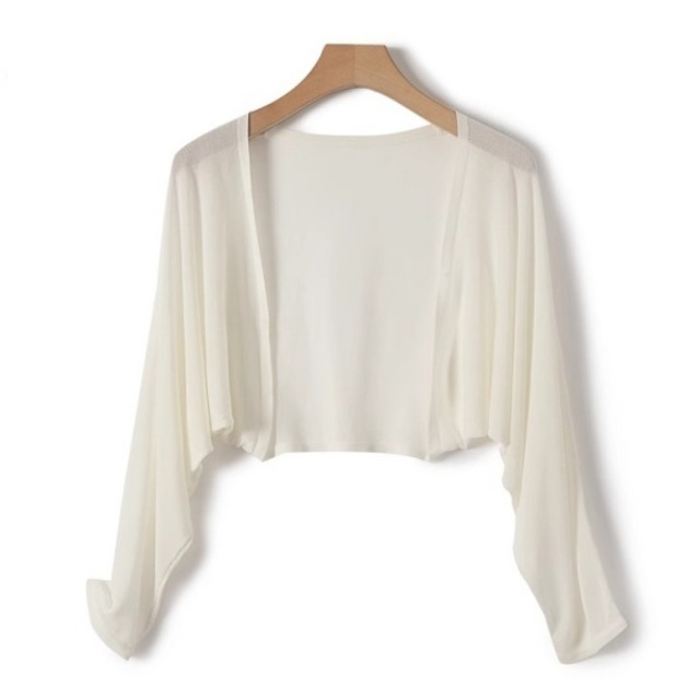 シアー ボレロ カーデ 229214