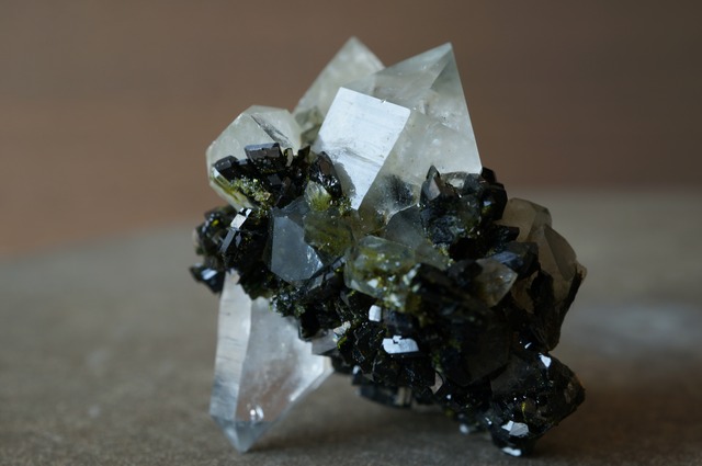トルコ産エピドート/クォーツ Epidote / Quartz 2128