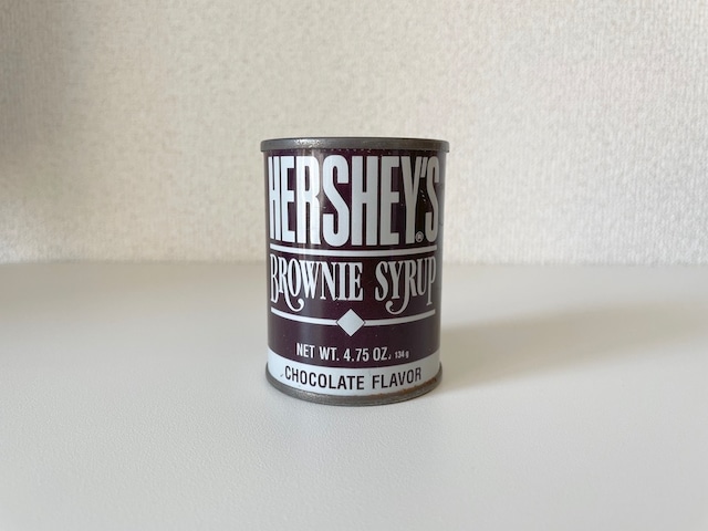 【アメリカ】ハーシーズ　ブラウニーシロップの缶 / HERSHEY'S BROWNIE SYRUP