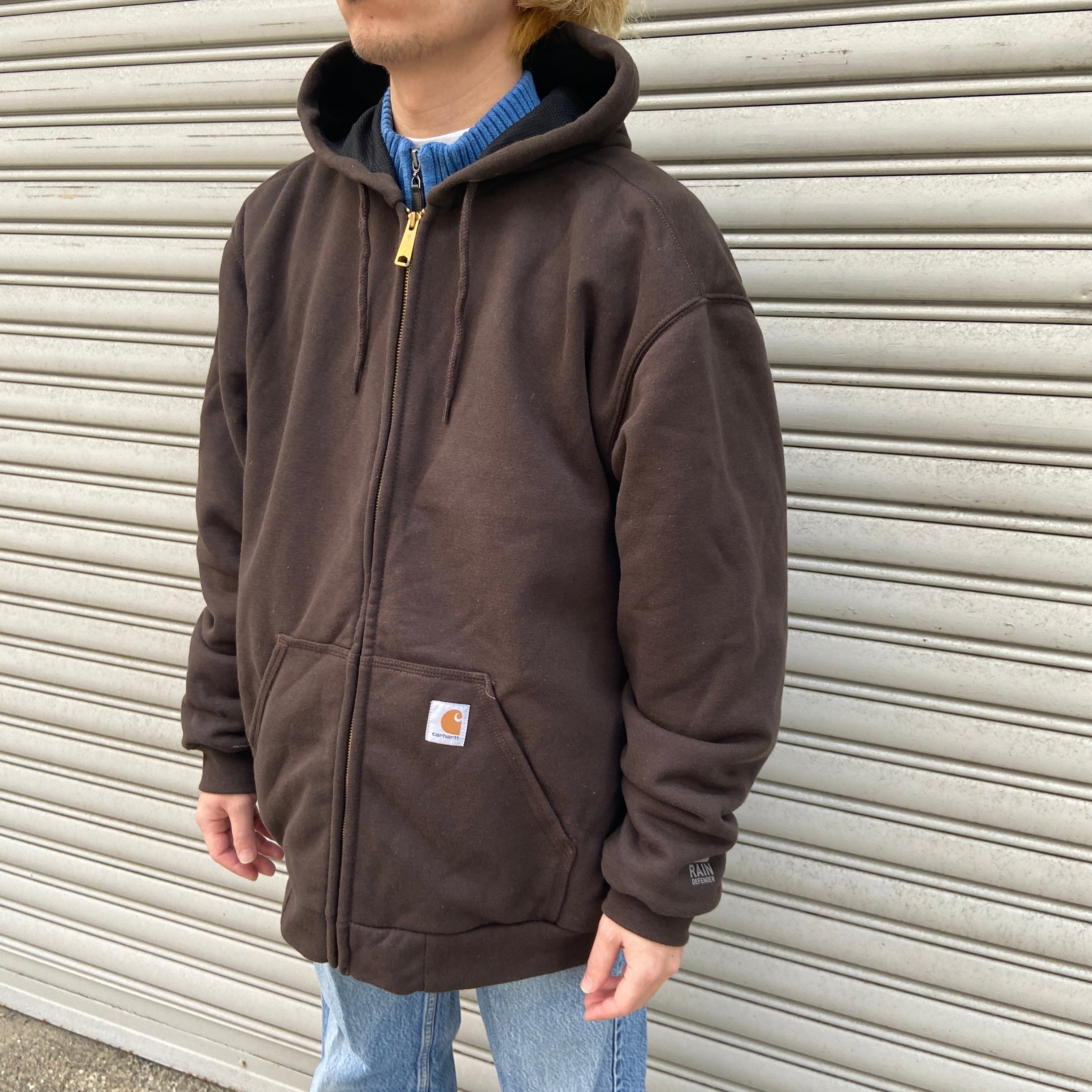 送料無料』Carhartt カーハート サーマルライナージップパーカー L 撥 ...