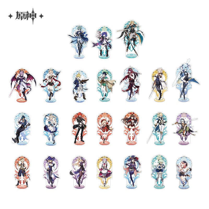 原神 モンドシリーズ アクリルスタンド モナ ディオナ アルベド