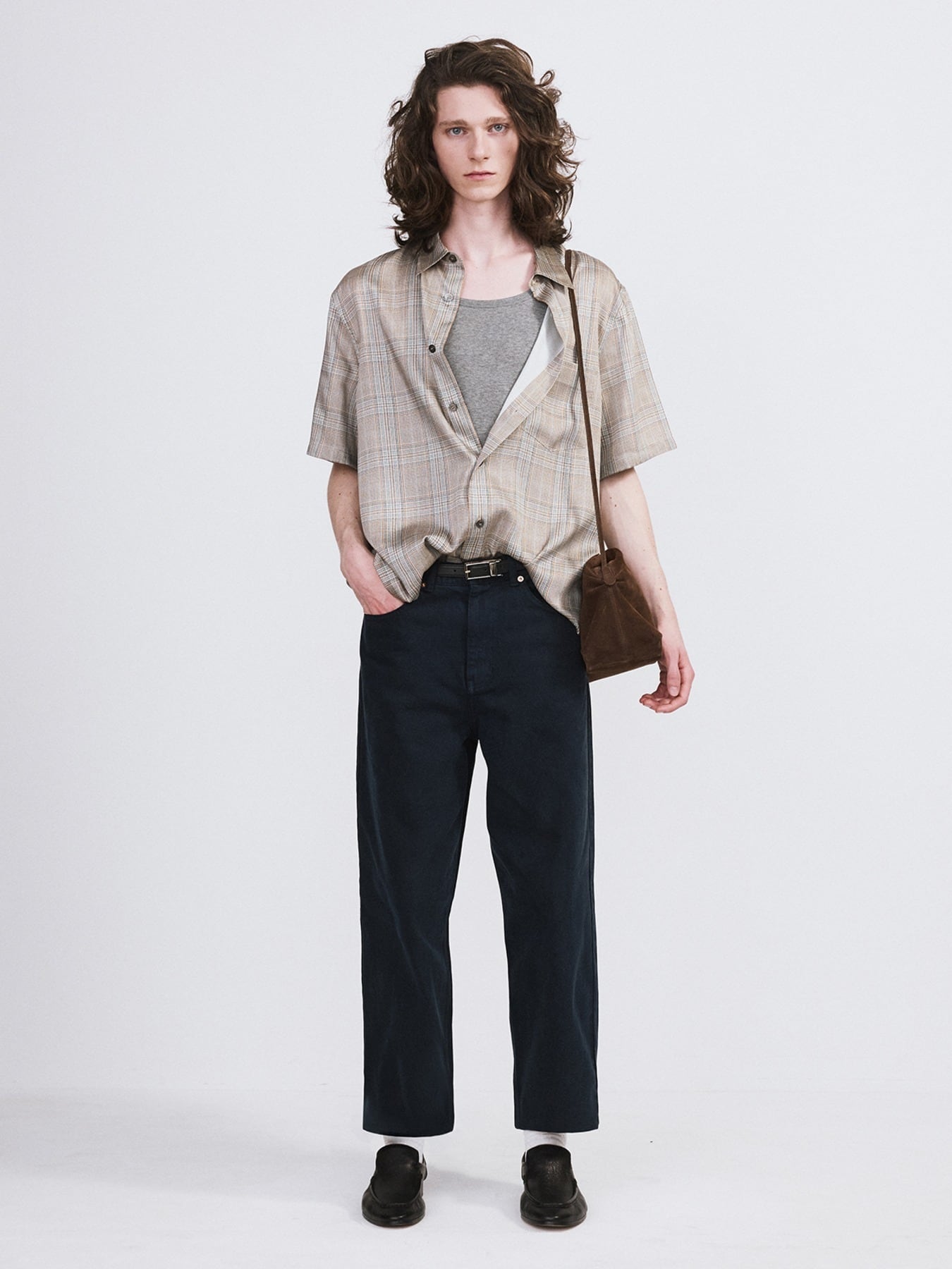 COYSEIO] PUCKERING PANTS GREY 正規品 韓国ブランド 韓国通販 韓国