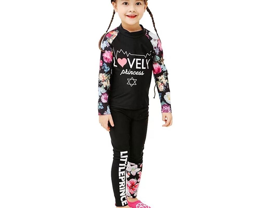 2点セット / 水着セットアップ / ラッシュガード / 女の子 / 男の子 / 〜10才