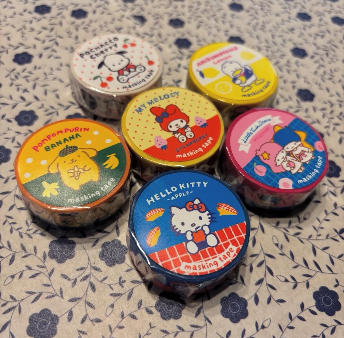 サンリオ×古川紙工 ますきんぐテープ ポチャッコ 15mmマステ CA07