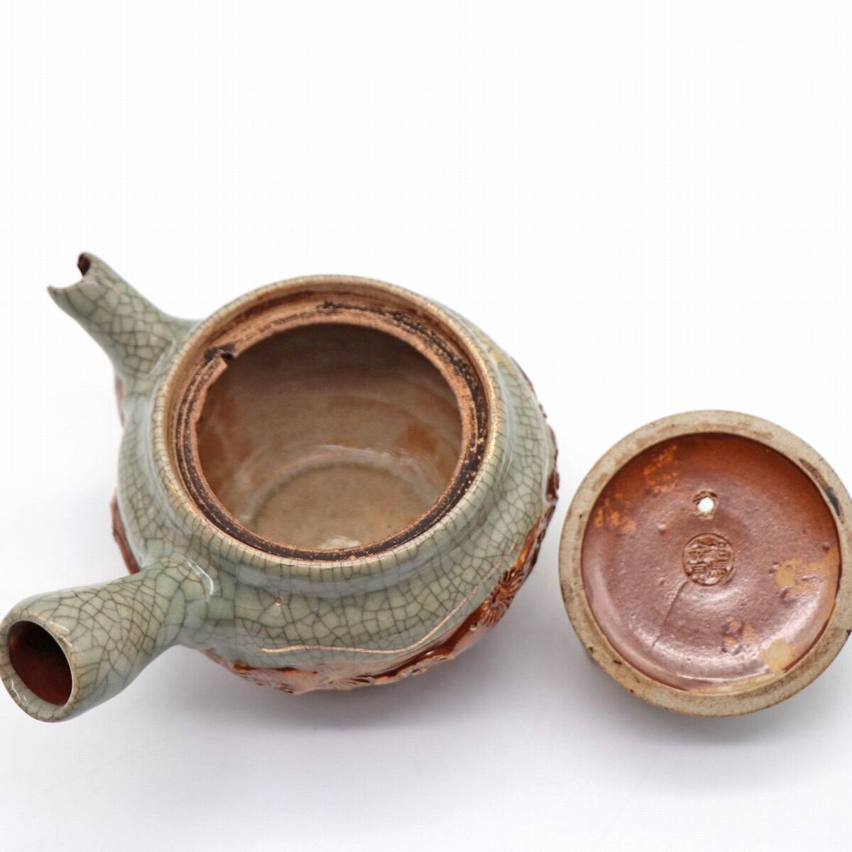相馬焼・急須・煎茶碗セット・湯呑・陶磁器・No.230119-10・梱包 相馬焼・急須・煎茶碗セット・湯呑・陶磁器・No.230119-10・梱包