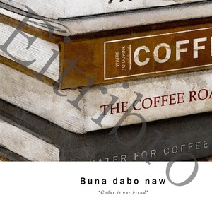 アートポスター / Coffee&Books　eb037