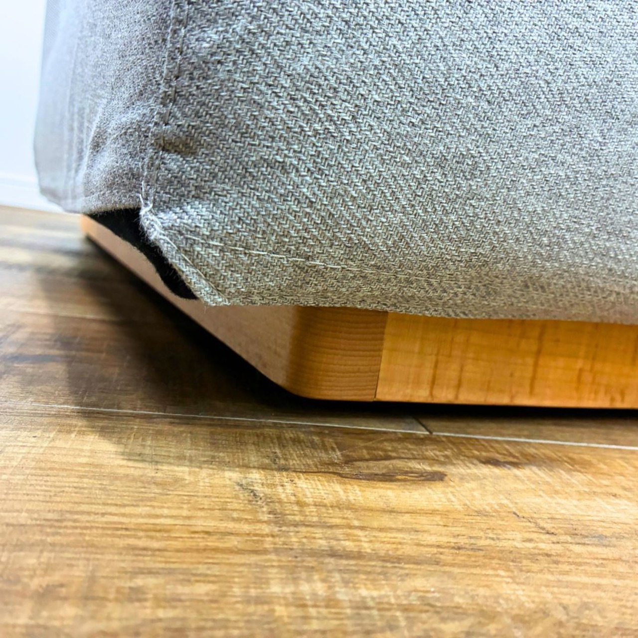 SIEVE form low sofa 2seater シーヴ フォーム ローソファ 2人掛け ソファ アームレスソファ フロアソファ ローチェア グレー系【中古】【300サイズ】
