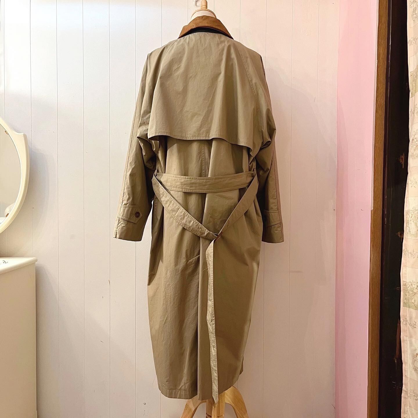fleece liner over trench coat