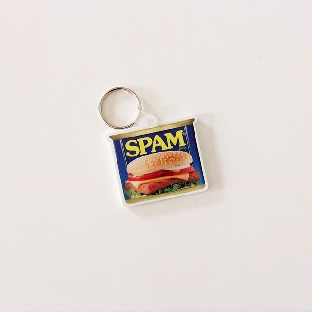 SPAM OFFICIAL KEYHOLDER スパム キーホルダー