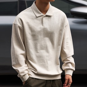 カジュアルポロスウェットシャツ 220363