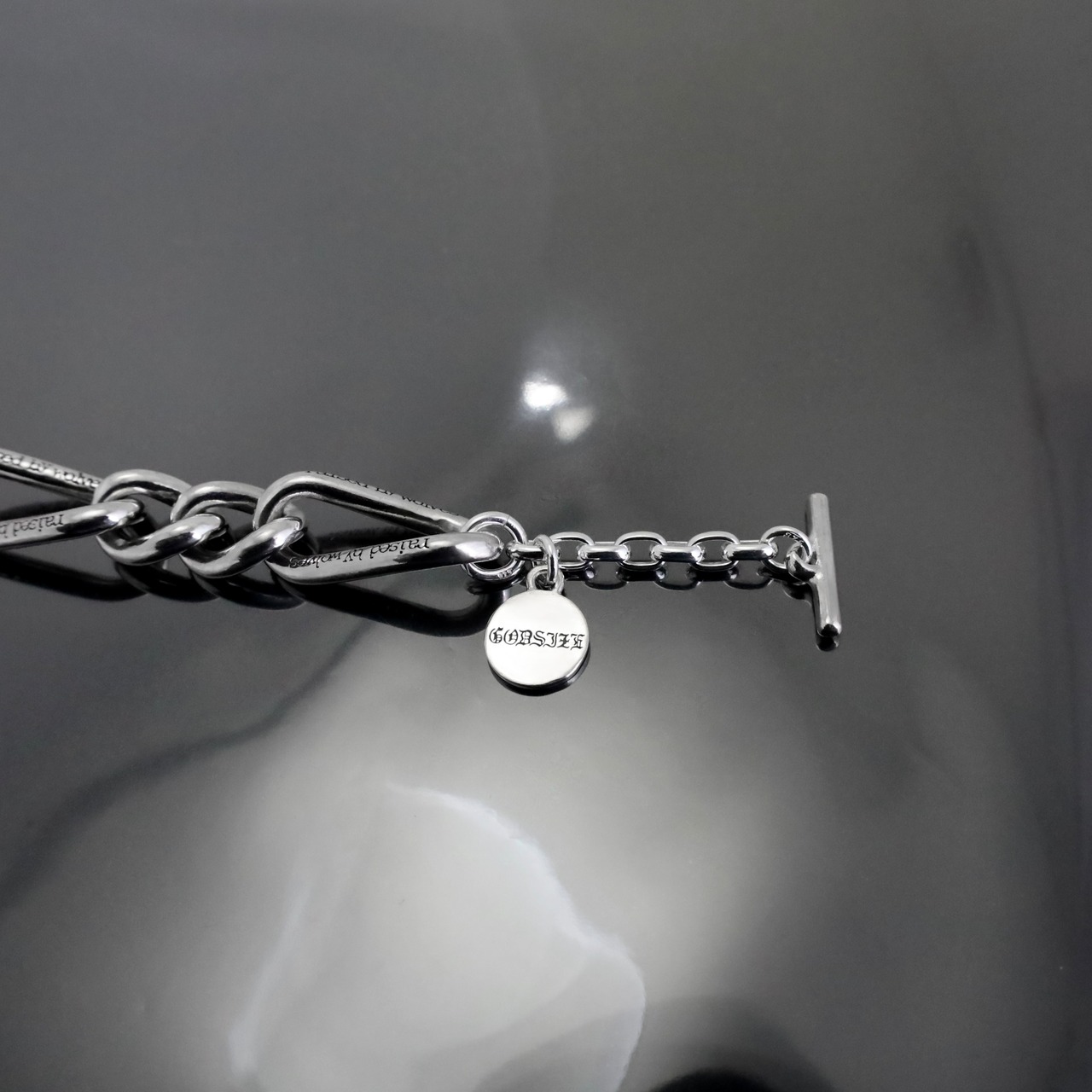GODSIZE® FIGARO CHAIN BRACELET / ゴッドサイズ® フィガロチェーンブレスレット