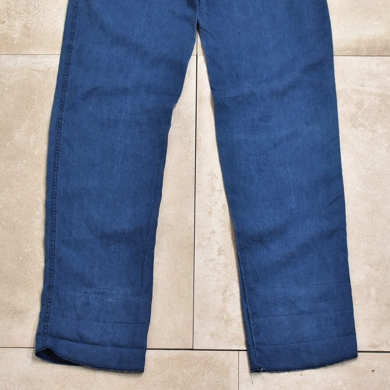 BERNARD ZINS 90s フランス製　ベイカーパンツ 90s BERNARD ZINS linen baker pants | 古着屋 grin days memory