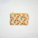 Ashi｜亜紙 Flat Pouch S＊Mango 26 フルーツ柄 紙ポーチ  バナナ ハンドメイド