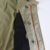 山内 / 超高密度シールドコットンクロス・セミダブルジップジャケット