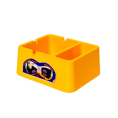Ashtray with a cigarette holder