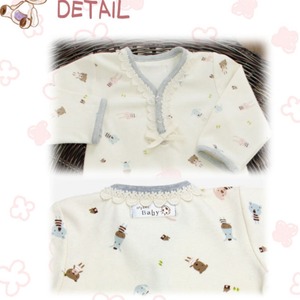 【予約販売】型紙のみ｜C-126 ベビー服＋帽子セット｜サイズ60/70｜商用利用OK
