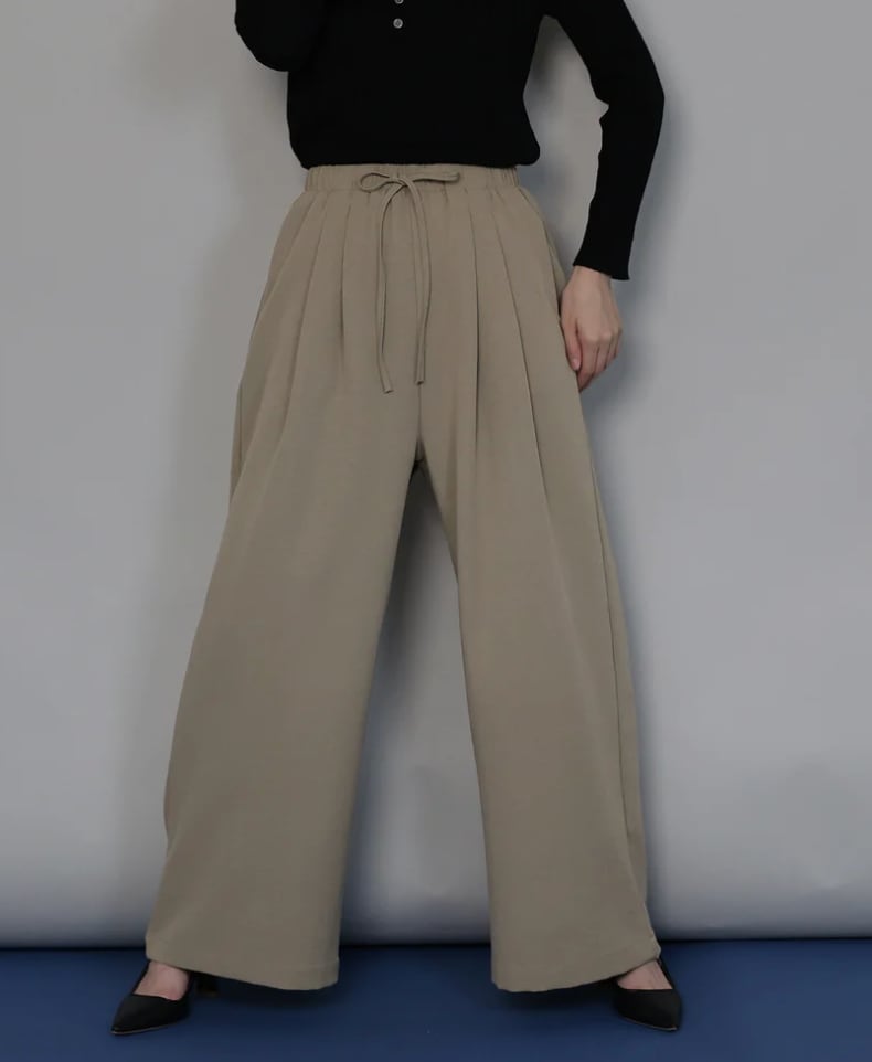 ナンバーミーTOKYO" TAC WIDE EASY PANTS"GREIGE