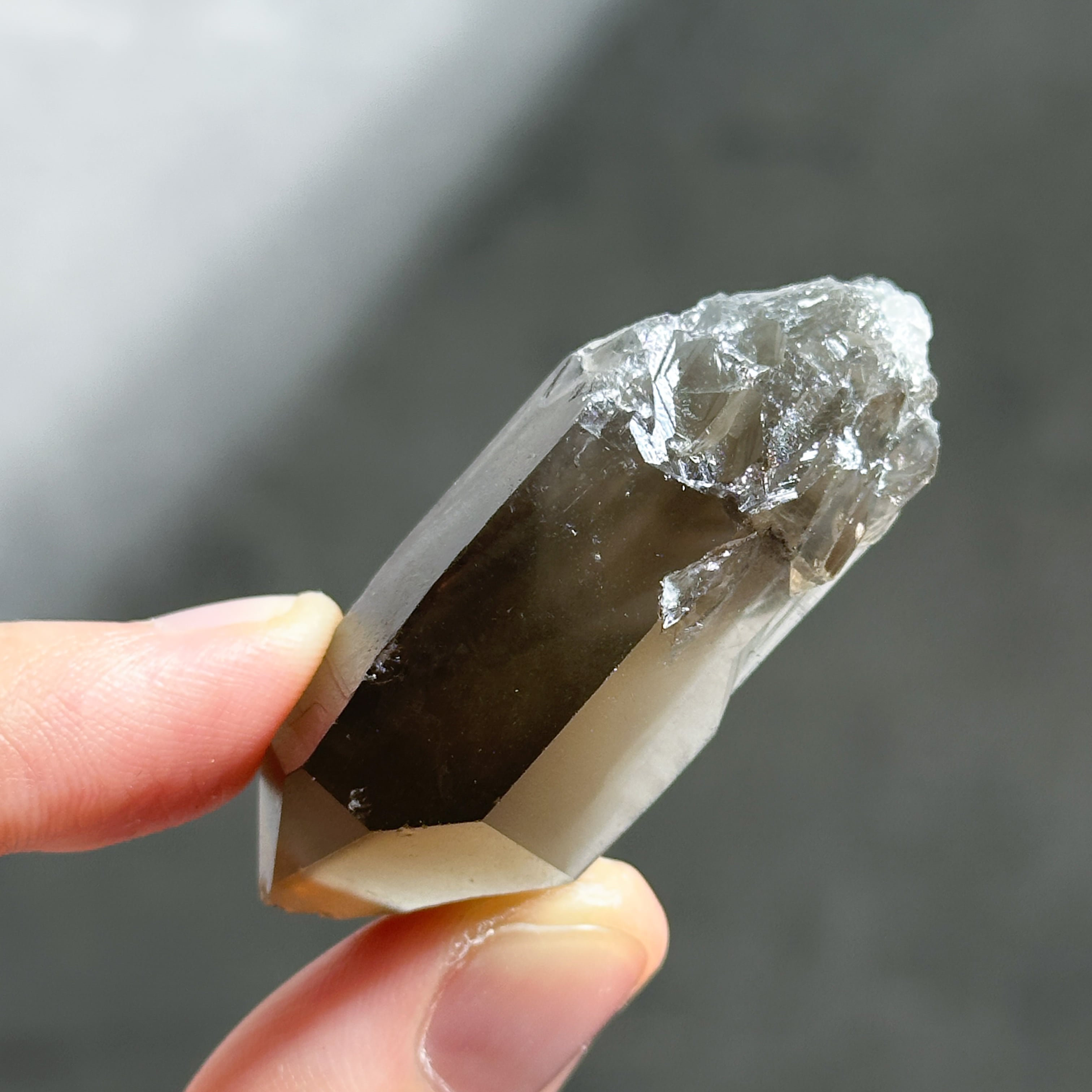 スモーキー◇マカバ ◇Smoky ◇アステロイド ◇天然石・鉱物・パワーストーン ファントム◎ミナスジェライス産 スモーキークォーツ 31 原石◇ Smoky
