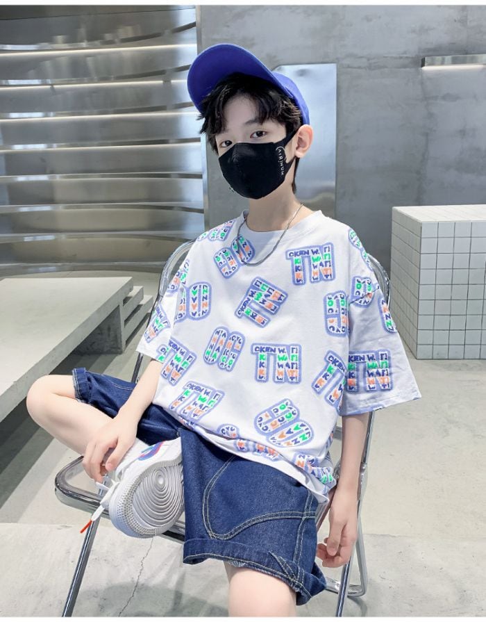 男の子 夏服 2点セット 半袖 Tシャツ スポーツ ハーフパンツ 上下