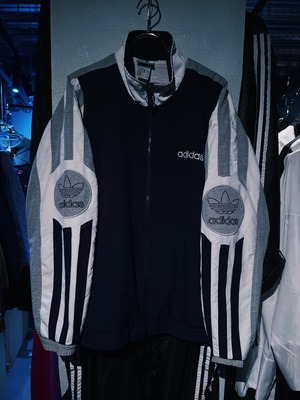 【D4C】90's"ADIDAS"Trefoil logo embroidery design track jacket