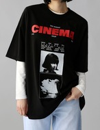 【新作5％OFF・3日間】Cinema  T-shirts_2colors