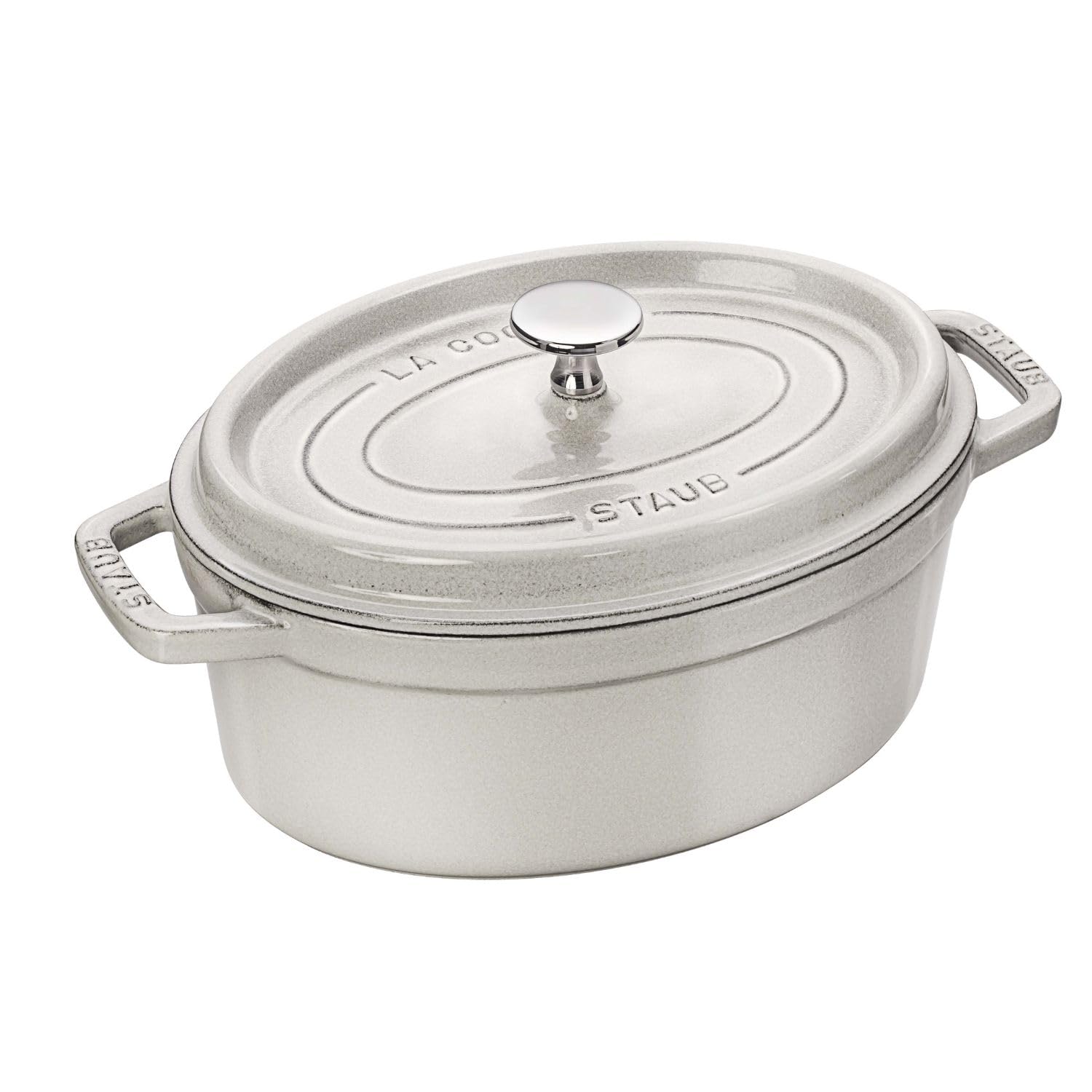 【在庫のみ】staub ストウブ 両手 鋳物 ホーロー 鍋 無水調理 楕円 IH対応 La Cocotte Oval 40501-421