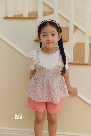 [ERU] Bustier Tee / [이루] 뷔스티에티