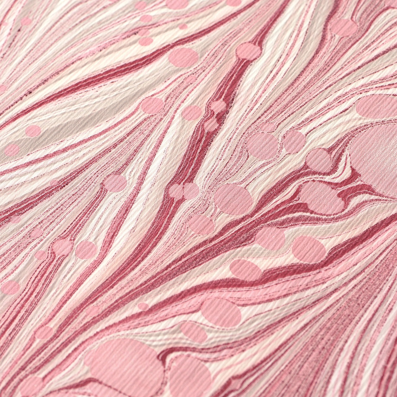 「Rich Rudy×グレージュ」〜大矢羽根×ドット＊縦グラデーション　セオアルファ楊柳