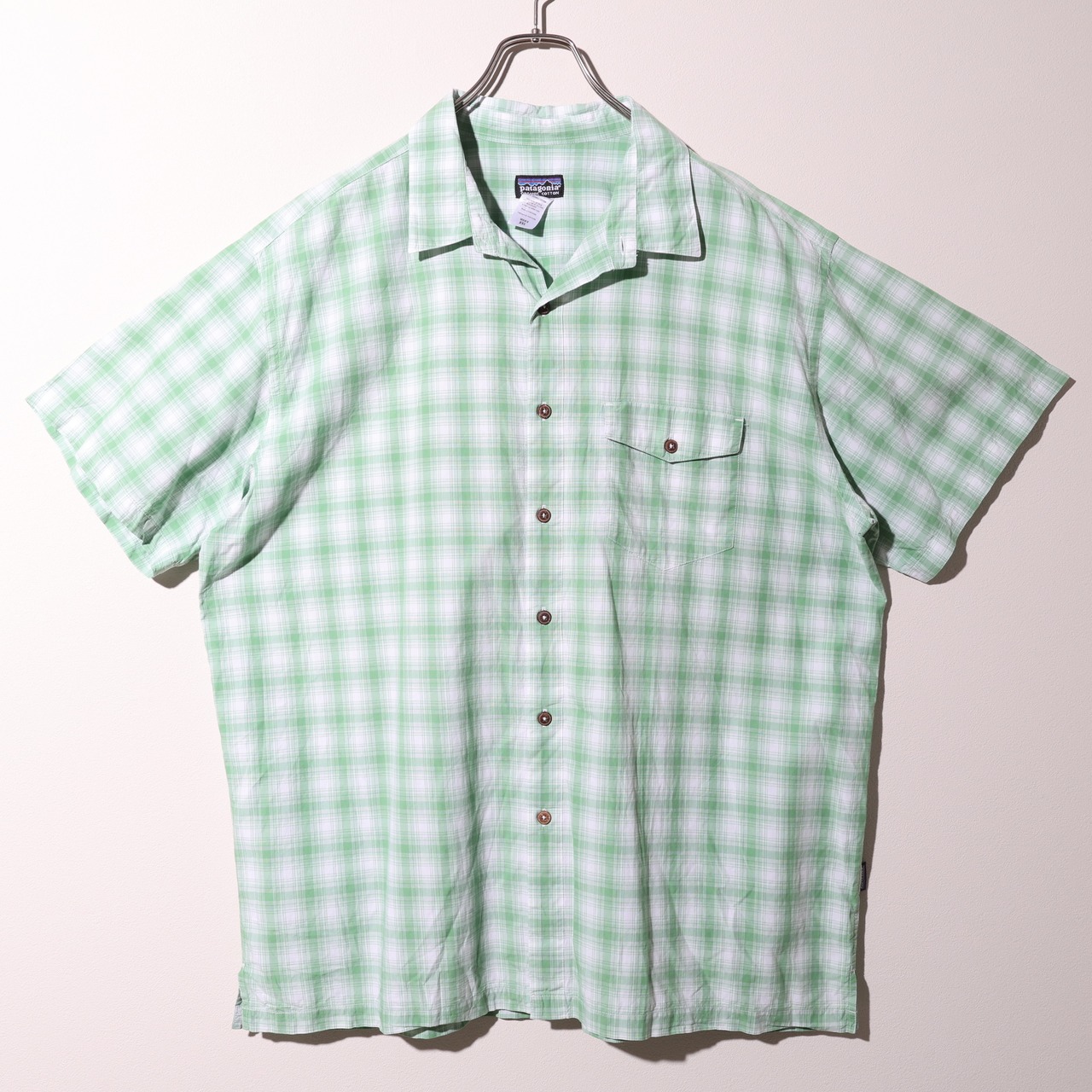 美品 2XL Portugal Just Plaid Shirt Patagonia パタゴニア