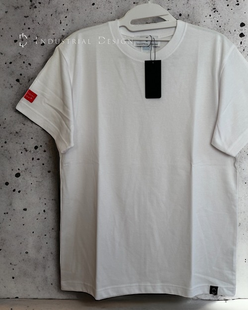 IDステッチタグTシャツ (white)