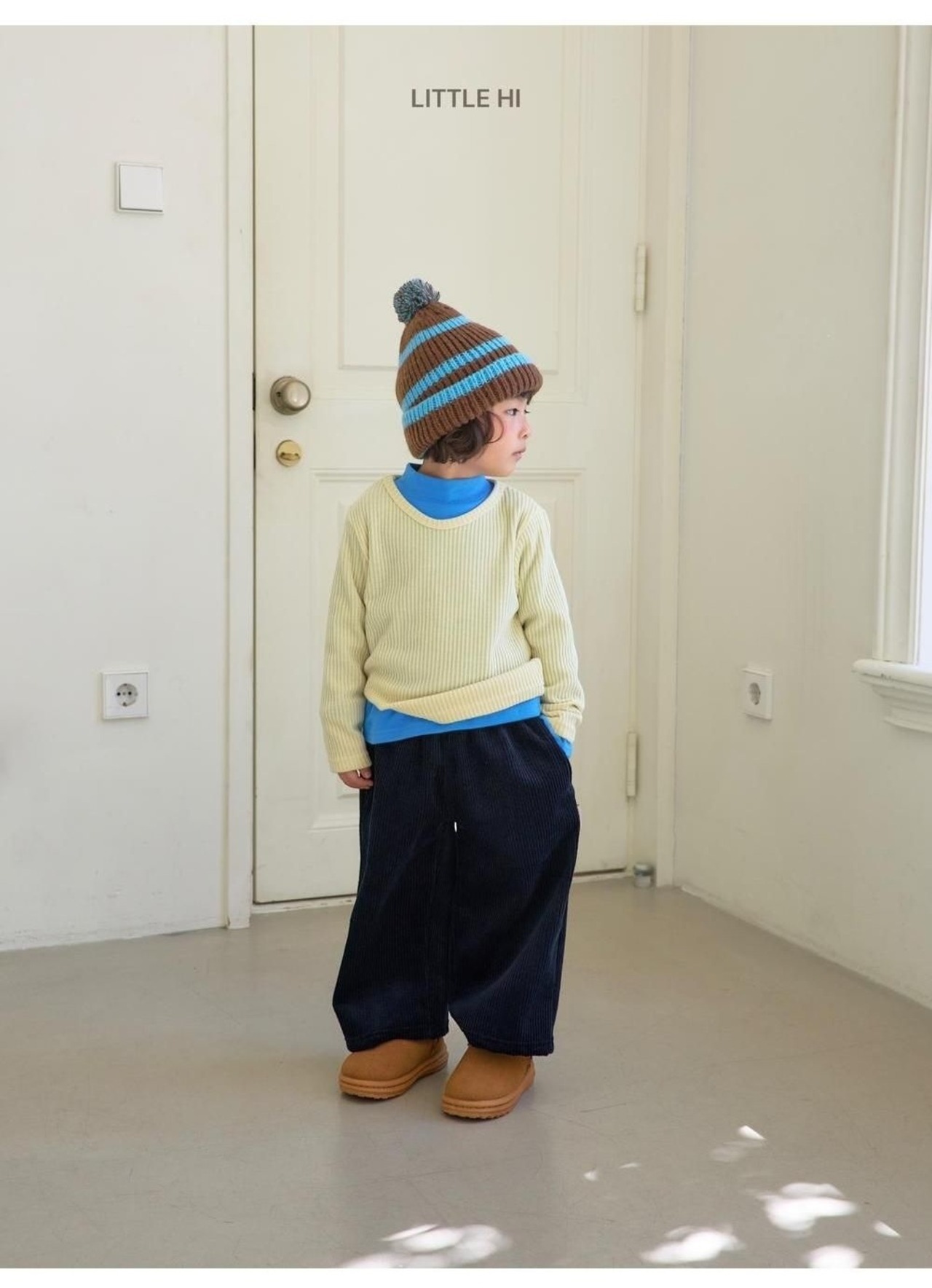 〖取寄〗韓国子供服 / 26winter / Little Hi / コージーコーデュロイボンディングパンツ / キッズ *XS~XL*