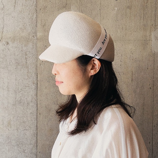 Sisol Off White Casquette  シゾール キャスケット オフホワイト　　帽子