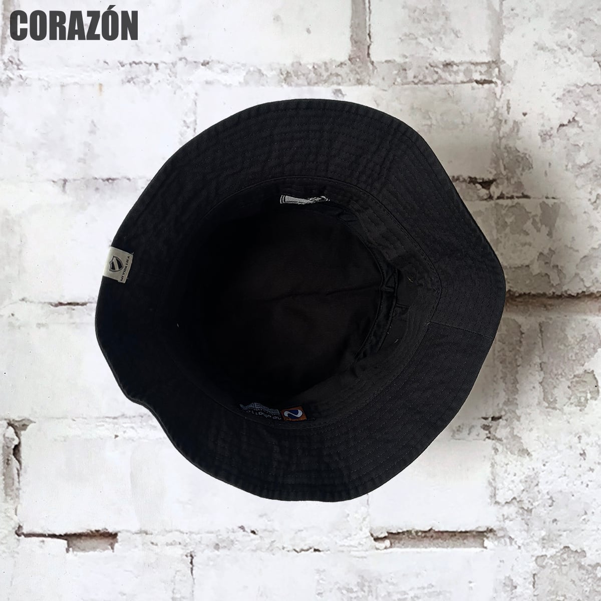 CORAZÓN CORAZON ロゴ バケットハット ブラック | CORAZON OnlineShop
