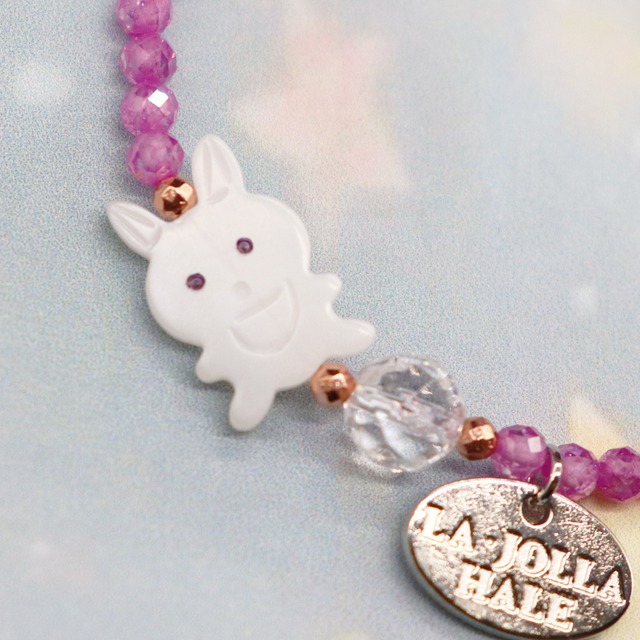 【Baby ☆ Kids Collection】マザーオブパール×ジルコニア ブレスレット