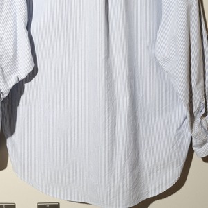 美品 L 90s The Big Shirt ビッグシャツ Ralph Lauren オックスフォードシャツ キャンディストライプ 長袖 ボタンダウン
