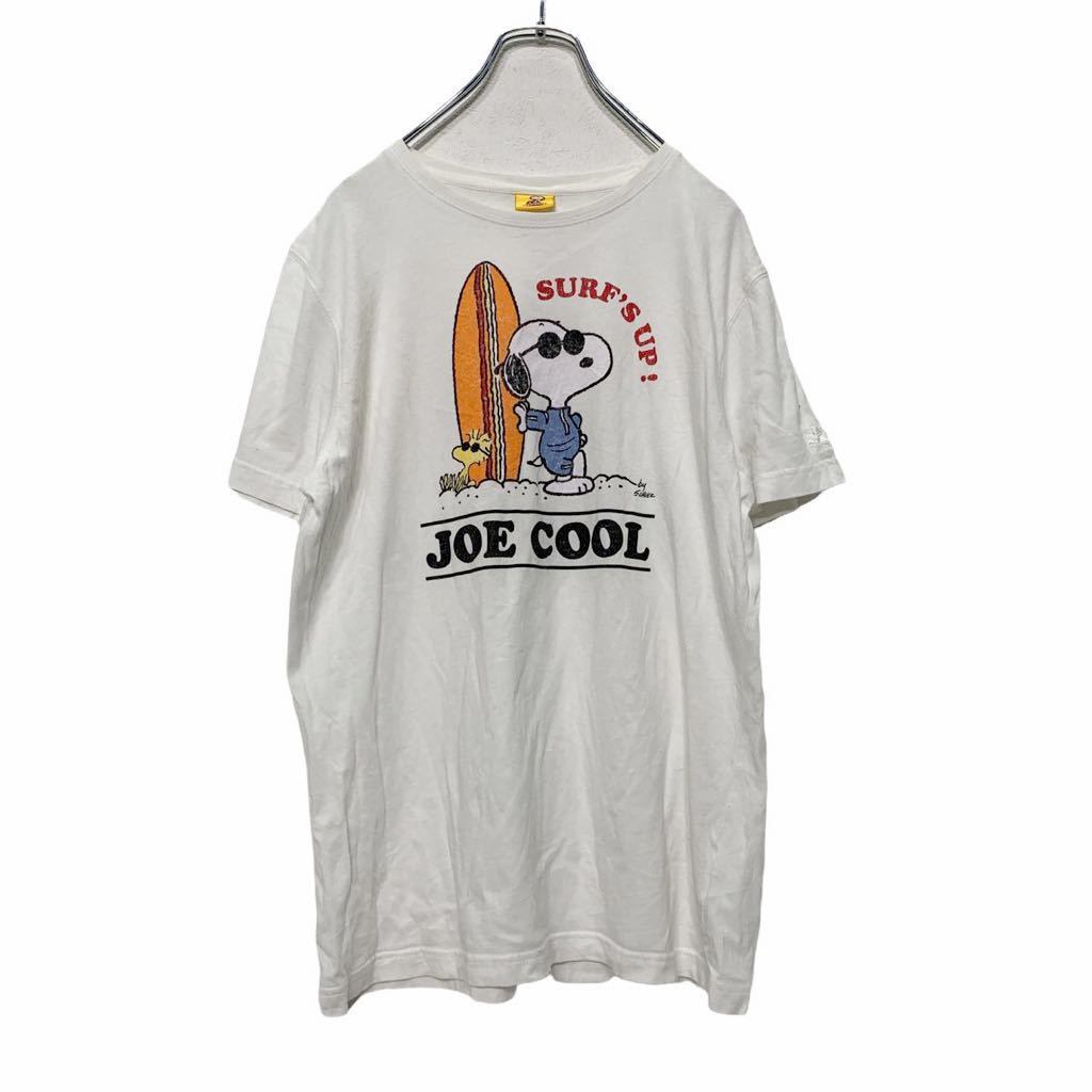 【90s】USA製 PEANUTS スヌーピー キャラクター Tシャツ ホワイト