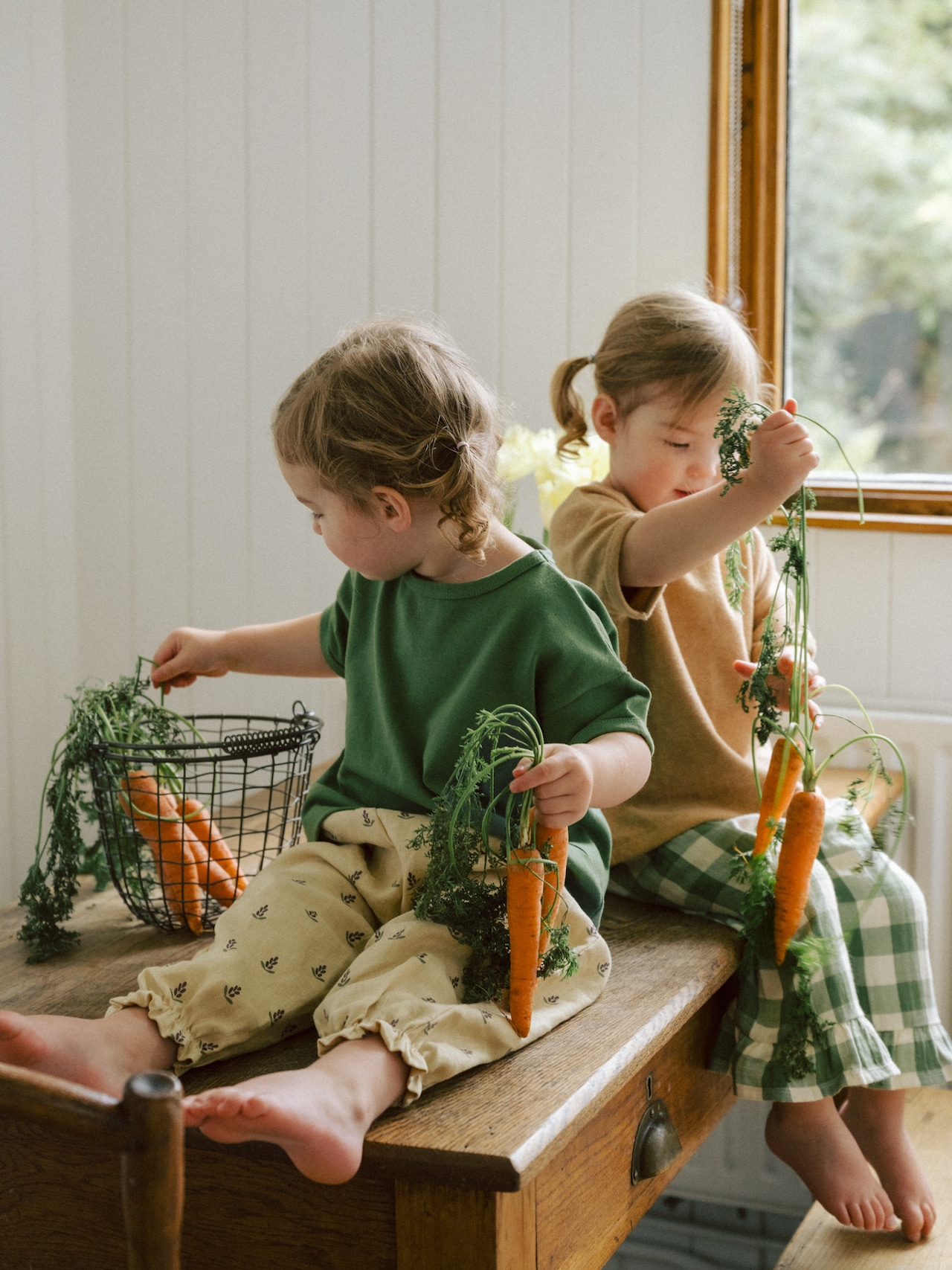 【即納】ORGANIC ZOO / Lavender Bloom Gardener Pants