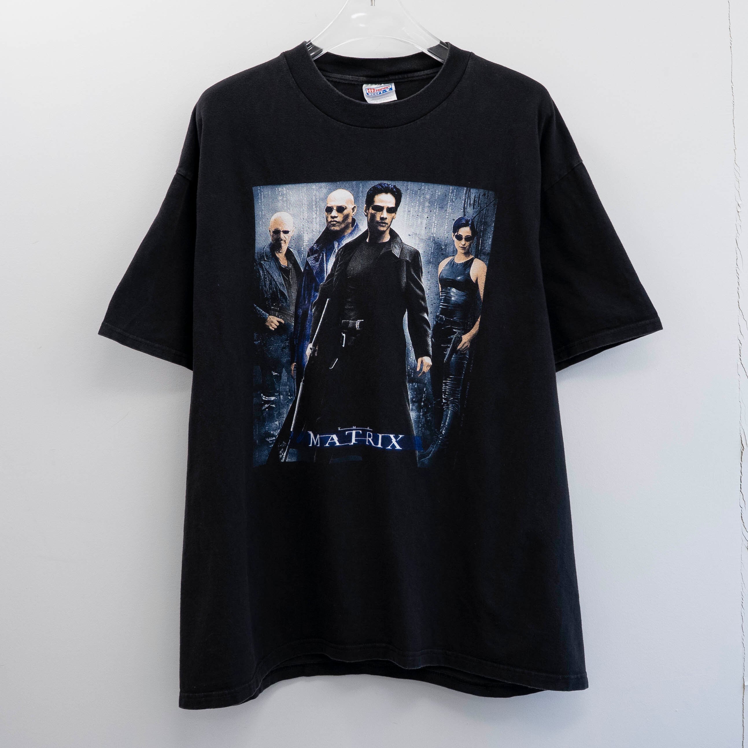 Matrix " Movie Boot " Hanes XL 【E2-57】