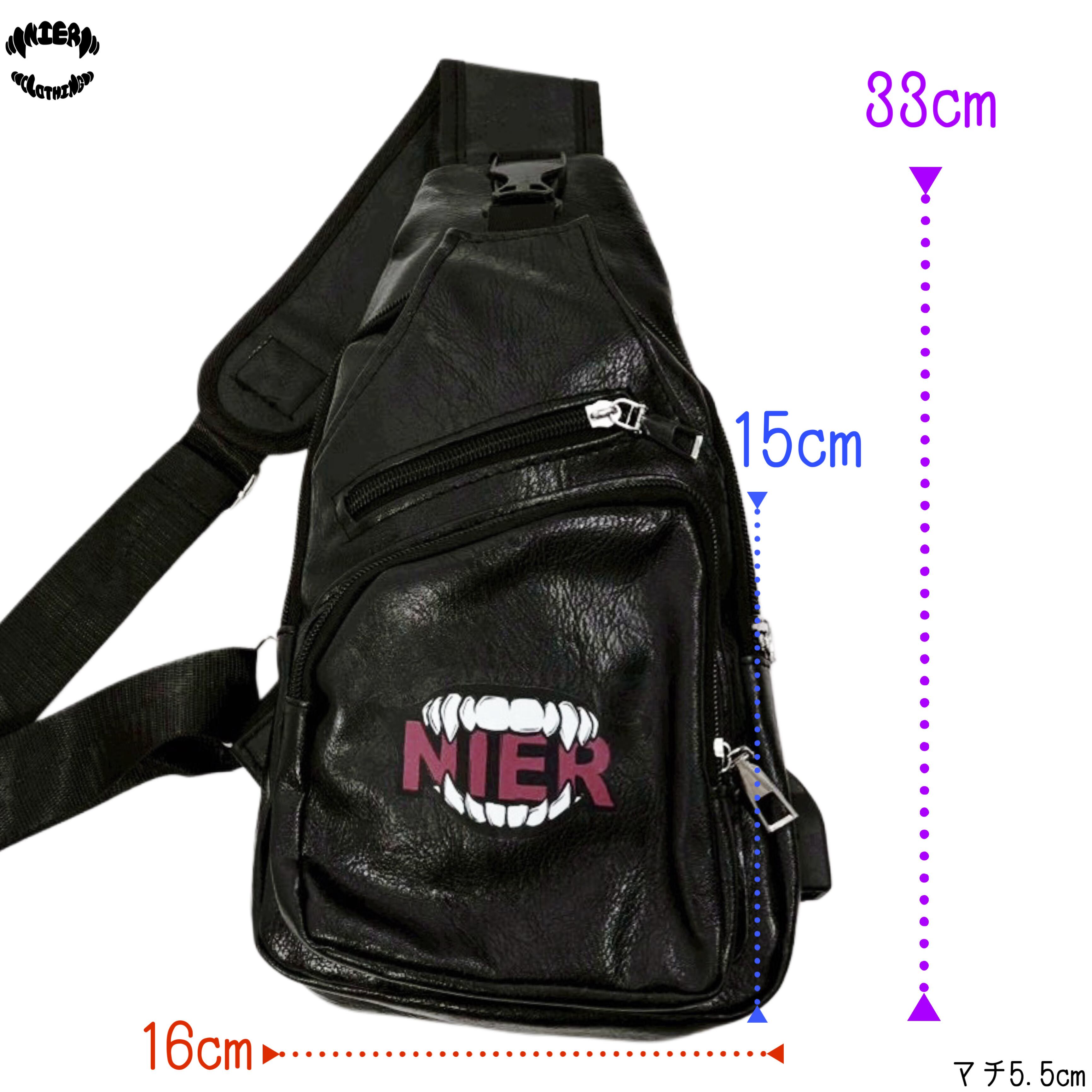 超軽量NIER FANG PU 5STORAGE BODY BAG | NIER CLOTHING