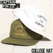 スナップバックキャップ  帽子 CAPTAIN FIN キャプテンフィン COLLEGE HAT CH221000OLV
